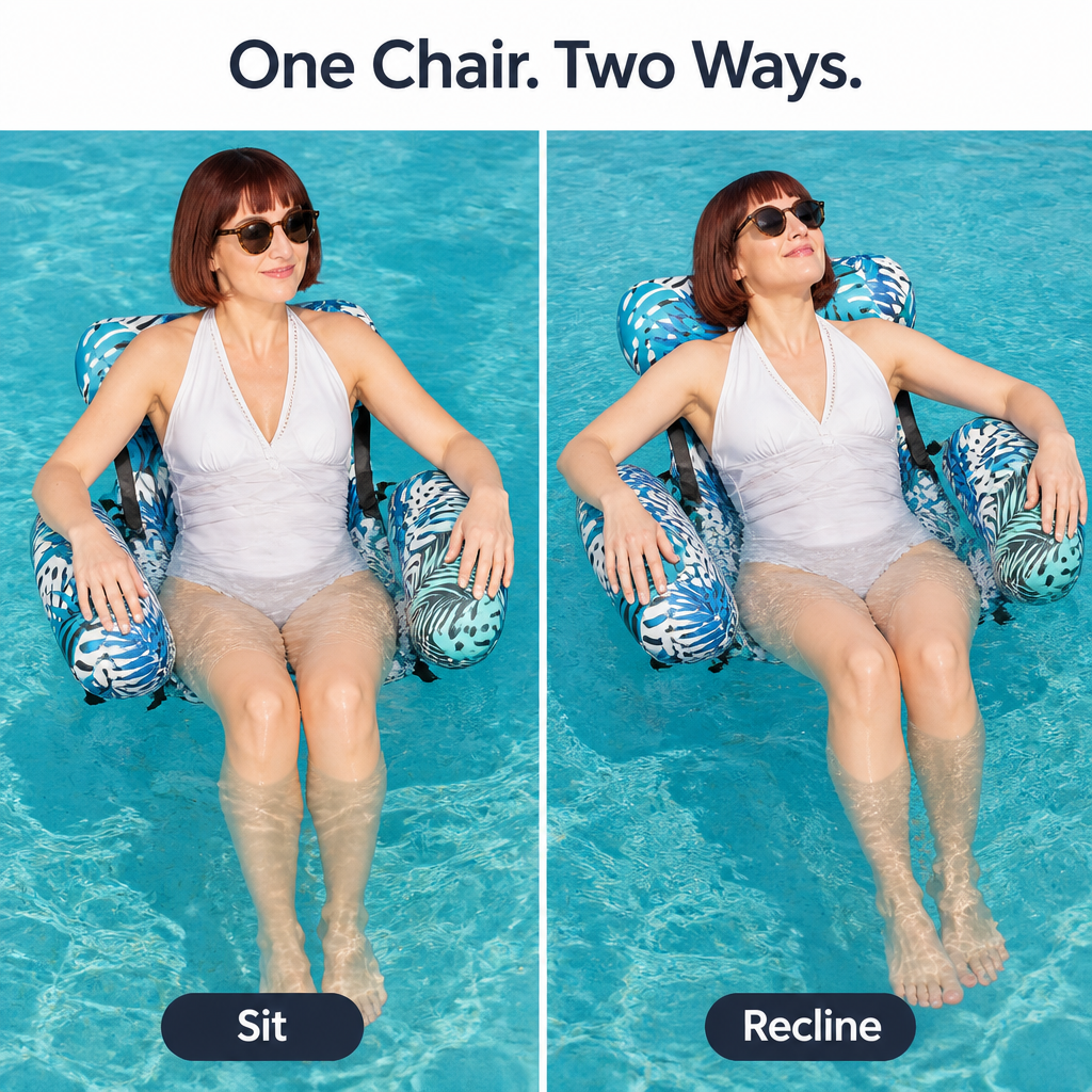TripleDrift — Float Like a Lounge Chair, Not a Flat Pool Raft - Souliia