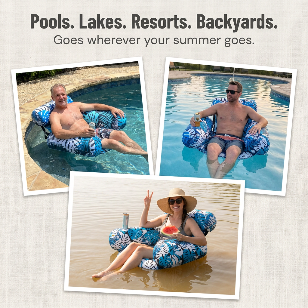 TripleDrift — Float Like a Lounge Chair, Not a Flat Pool Raft - Souliia