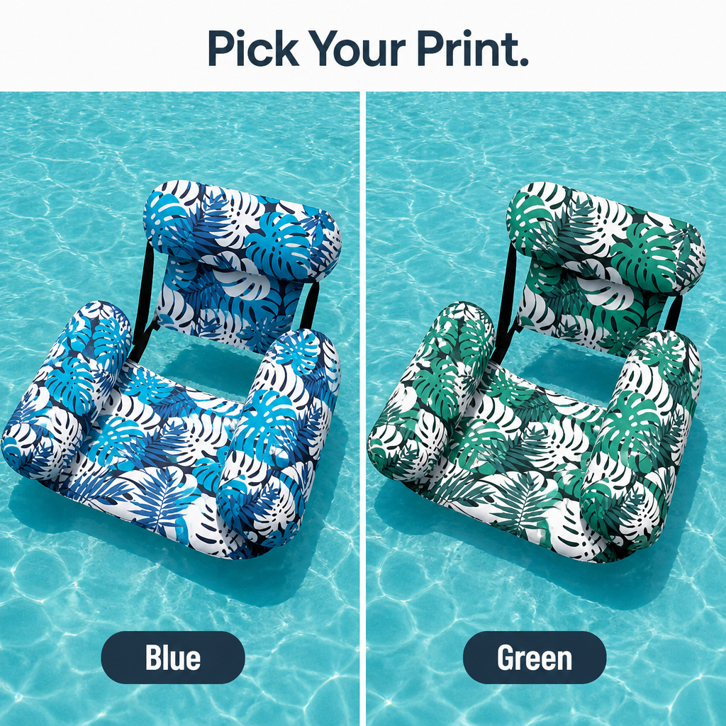 TripleDrift — Float Like a Lounge Chair, Not a Flat Pool Raft - Souliia