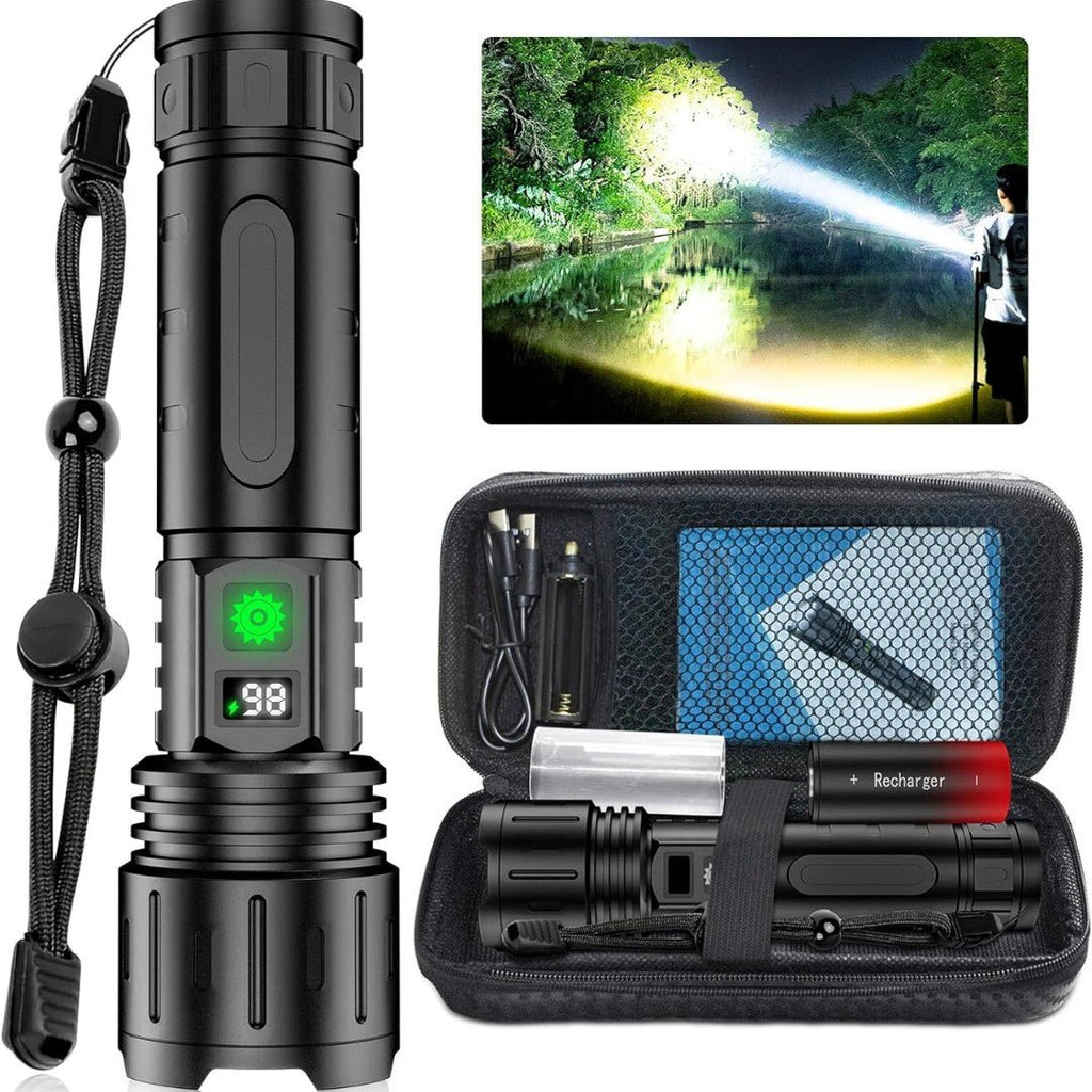 Dobíjecí LED svítilna s funkcí powerbanky - Souliia