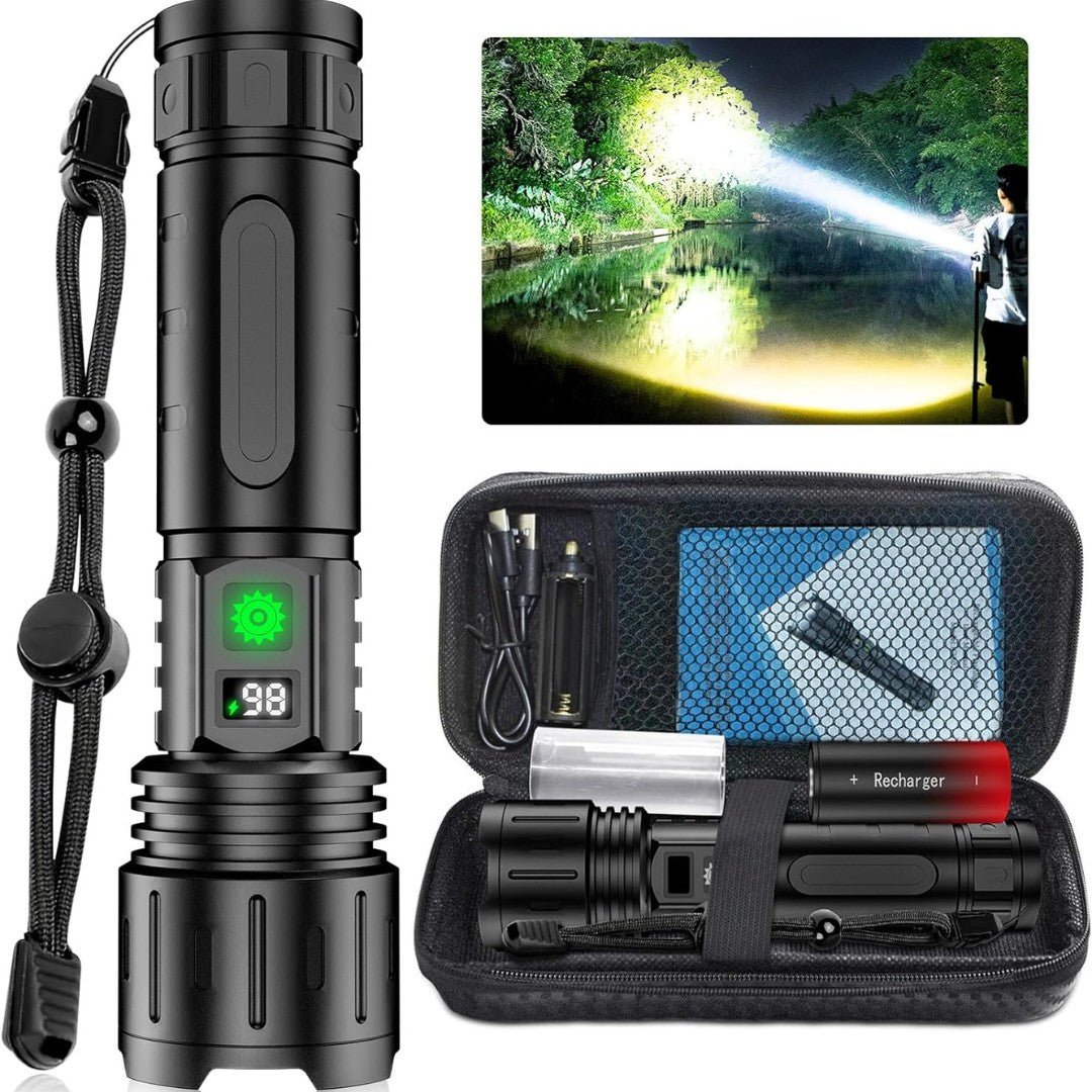 Dobíjecí LED svítilna s funkcí powerbanky - Souliia