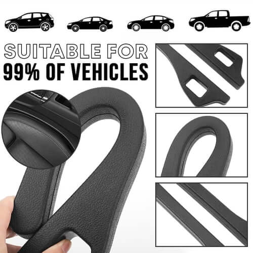 車のシート隙間用安全フィラー - 簡単設置、落とし物防止