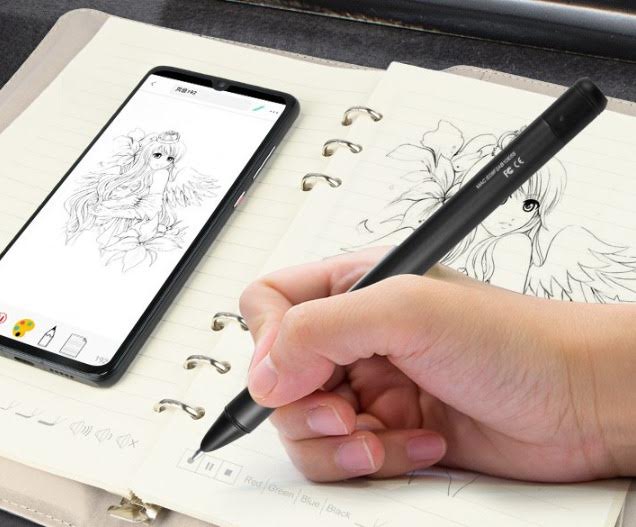 Set di penne intelligenti - Note cancellabili, sincronizzazione istantanea, oltre 70 lingue