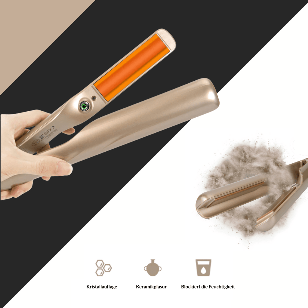2-in-1-haarstyler - snel opwarmende haartool van salonkwaliteit