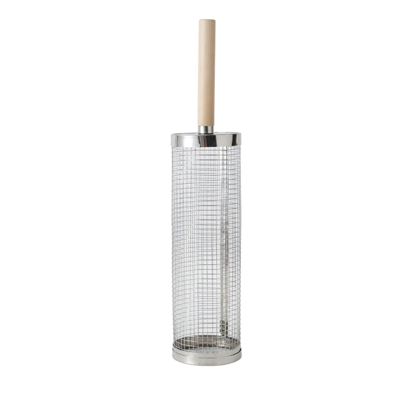 Grillexa Stainless Steel Grill Basket — Perforated Design and Raised Edges