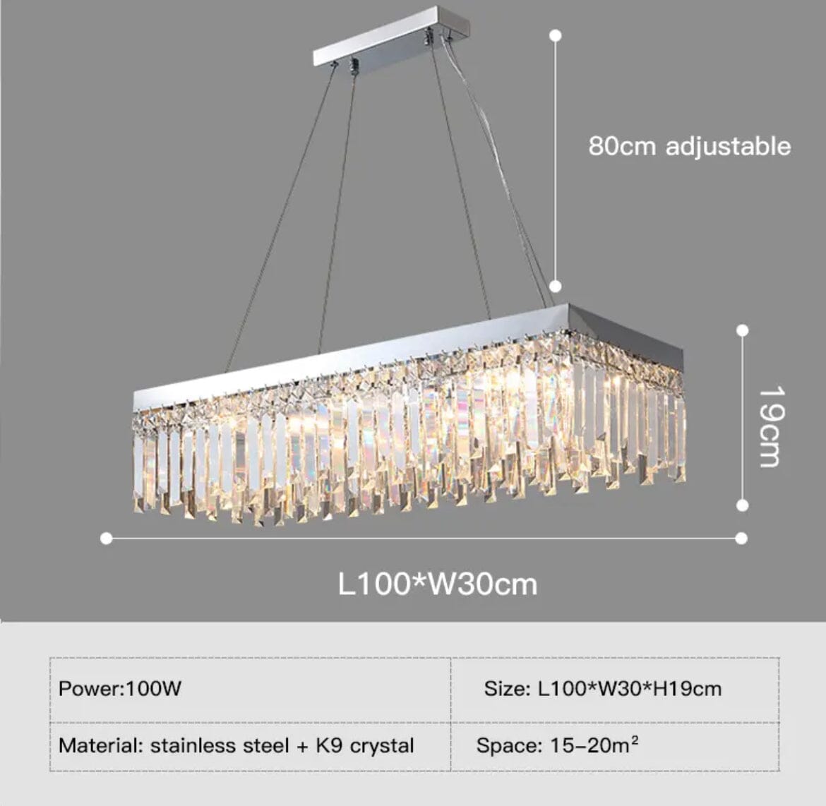 Lumen Arc Chandelier Series — Silver and Gold Finish Options