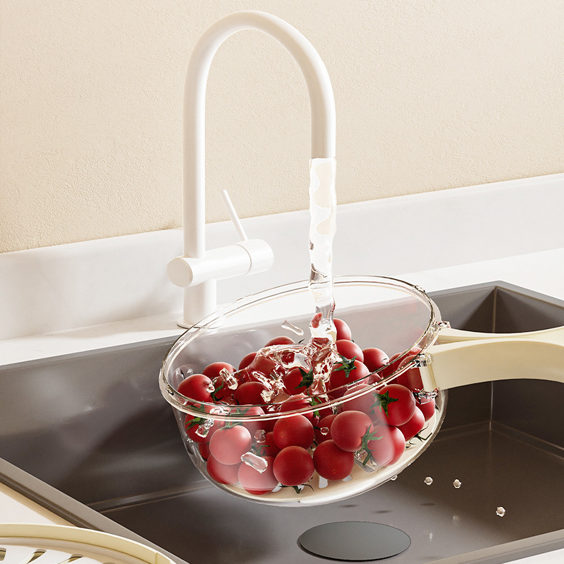 Multifunctionele wasmand voor groente en fruit - spoelen zonder geknoei