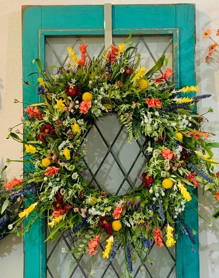 Texas Wildflower Wreath