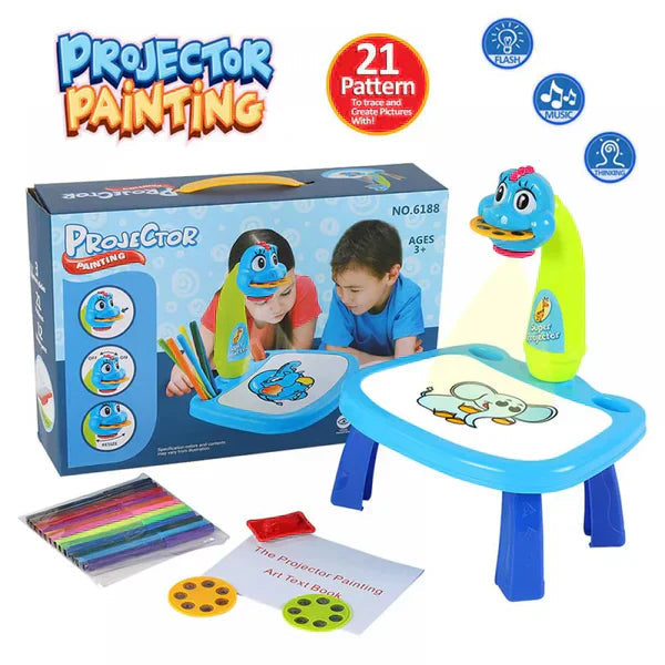 Proiettore artistico LED creativo — Tavoletta da disegno riutilizzabile, diversi motivi