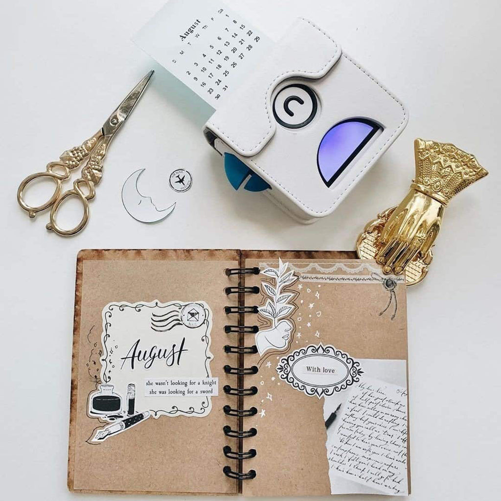 Mini-imprimante de poche sans encre - imprimante photo Bluetooth, longue autonomie