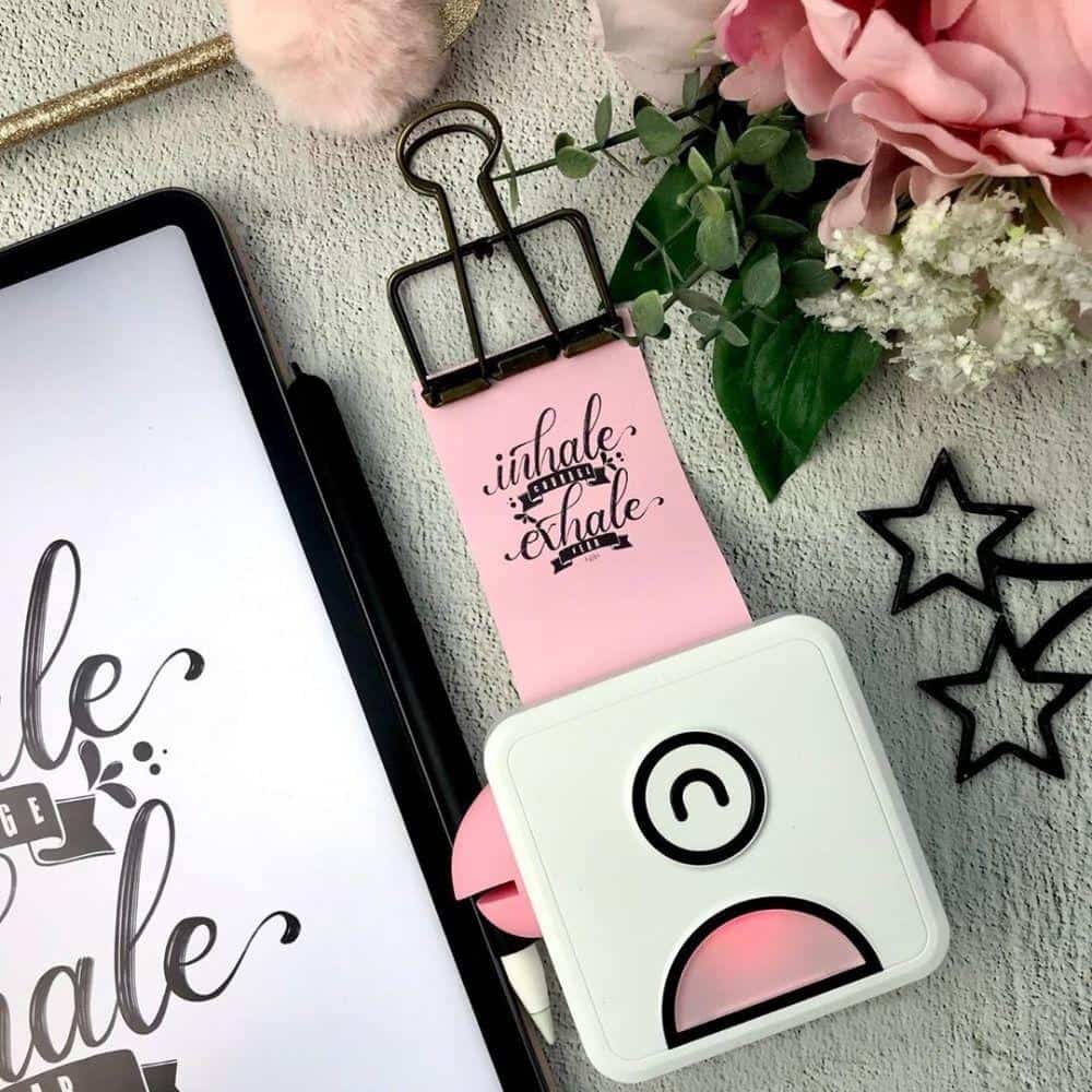 Mini-imprimante de poche sans encre - imprimante photo Bluetooth, longue autonomie