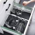 Adjustable Kitchen Drain Rack — Space-Saving Drawer Organizer