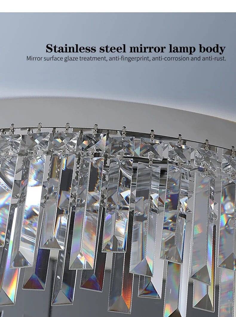 Lumen Arc Chandelier Series — Silver and Gold Finish Options