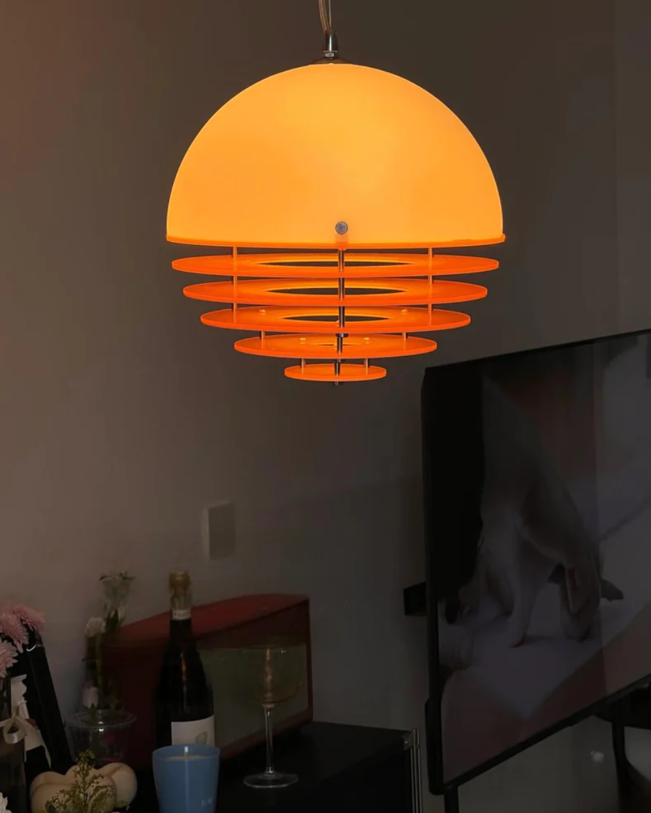 Sunset Pendelleuchte – Emotionale Stimmungsleuchte im Bauhaus-Design - AFTERGLOW S1 | Souliia