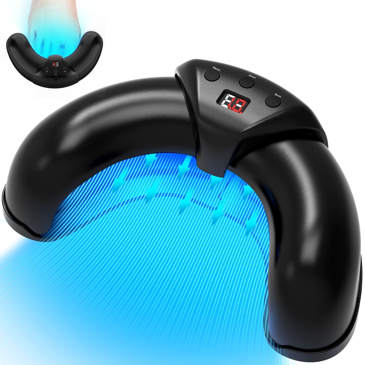 18 LED Nail Fungus Light — Large-Fit Non-Invasive Care Device