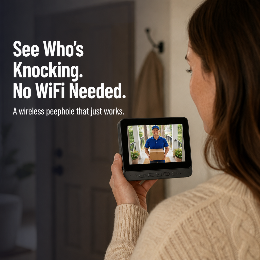 SecureSight — See and Talk to Visitors Without WiFi or Monthly Fees - Souliia