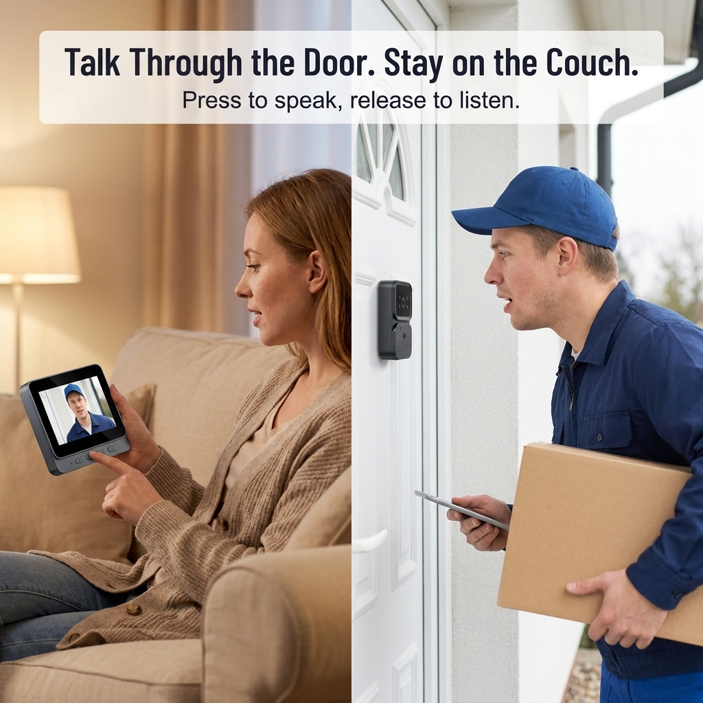 SecureSight — See and Talk to Visitors Without WiFi or Monthly Fees - Souliia
