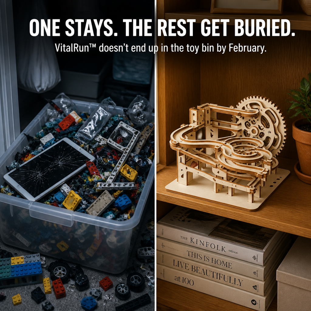 VitalRun — Build a Wooden Marble Run That Survives Past February - Souliia