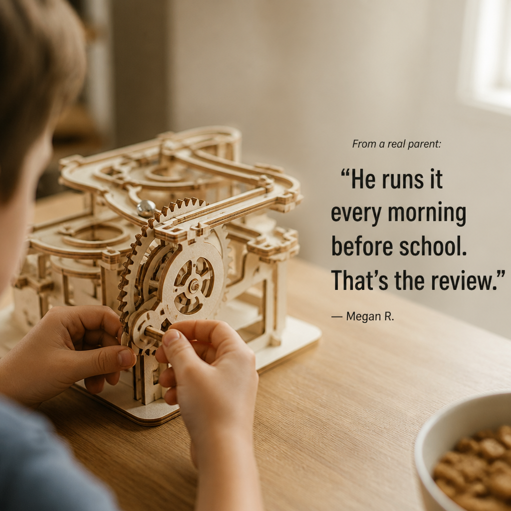 VitalRun — Build a Wooden Marble Run That Survives Past February - Souliia