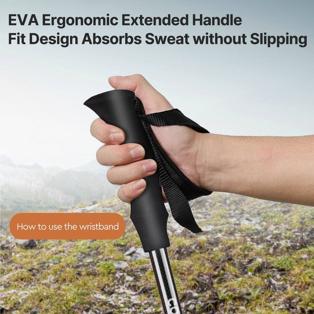 Trekking Pole Made of Carbon Fiber - Souliia