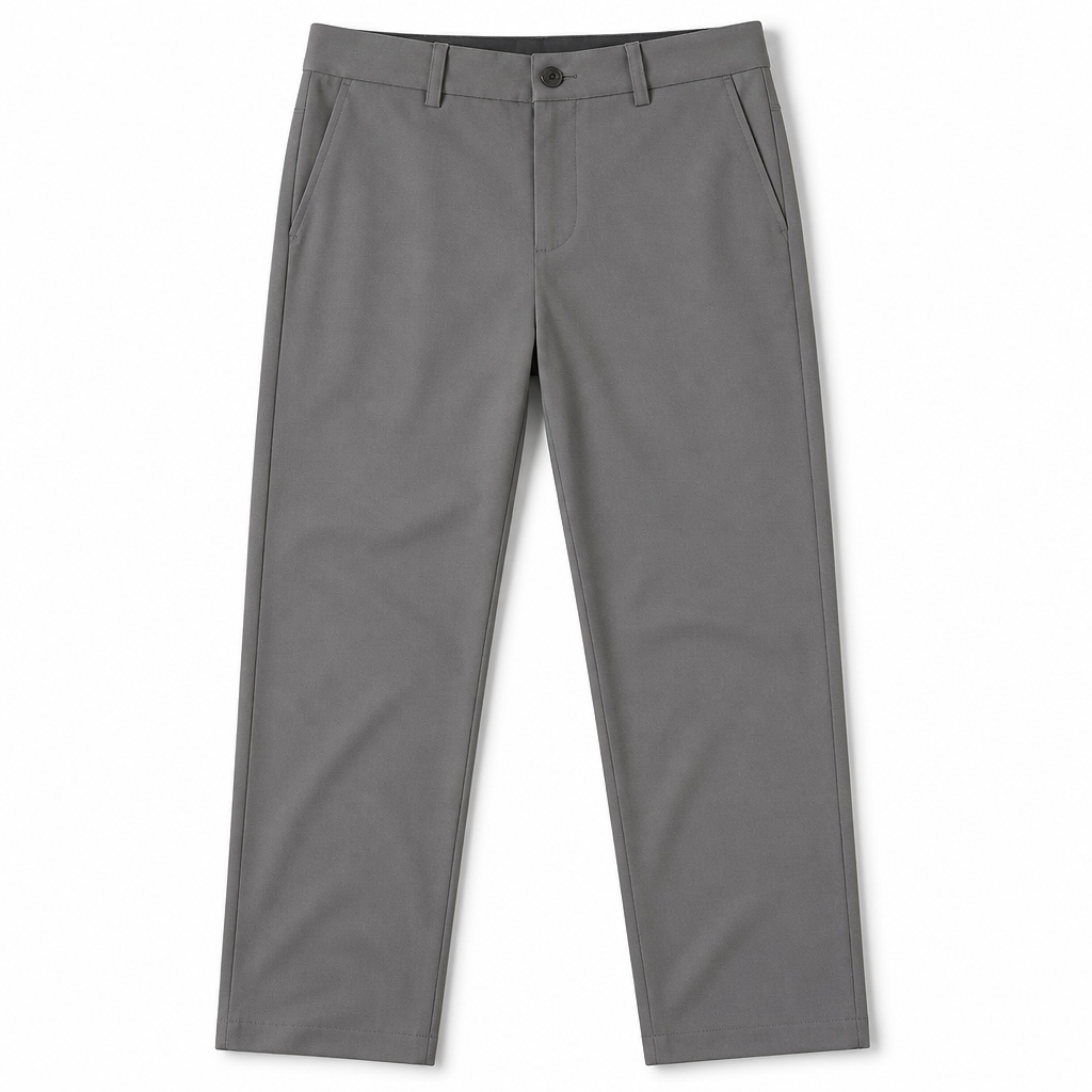 VeroStride – Four-Way Stretch Classic Straight-Leg Pants - Souliia