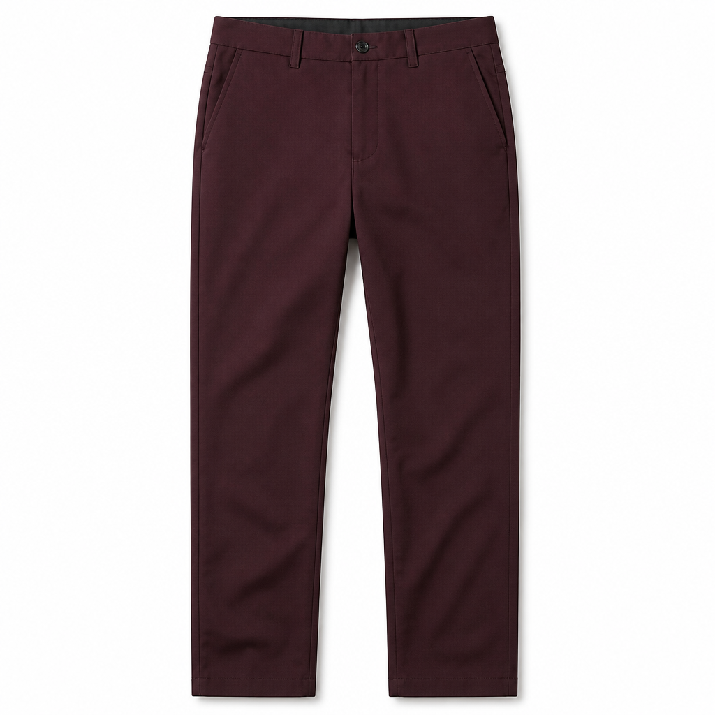 VeroStride – Four-Way Stretch Classic Straight-Leg Pants - Souliia