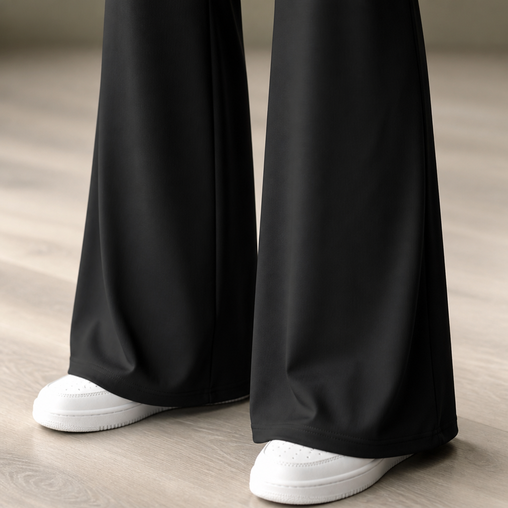 VestaLoom – Buttery-Soft High-Waist Wide-Leg Flare Yoga Pants - Souliia