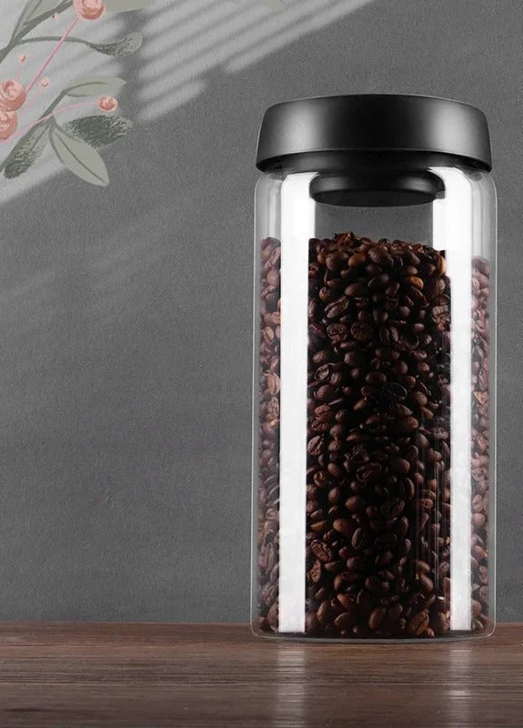 Sealed Storage Canister for Coffee Beans – Airtight Container for Freshness - Souliia