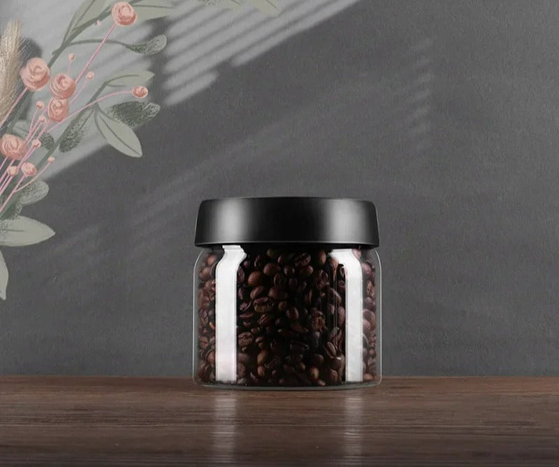 Sealed Storage Canister for Coffee Beans – Airtight Container for Freshness - Souliia