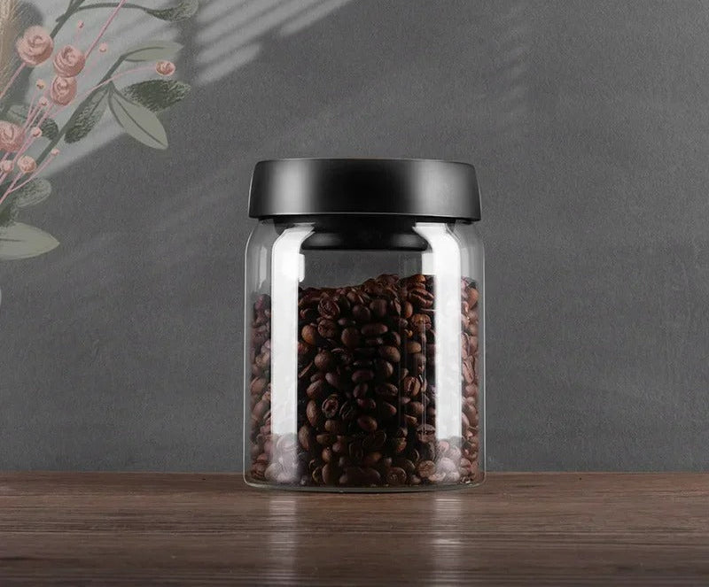 Sealed Storage Canister for Coffee Beans – Airtight Container for Freshness - Souliia