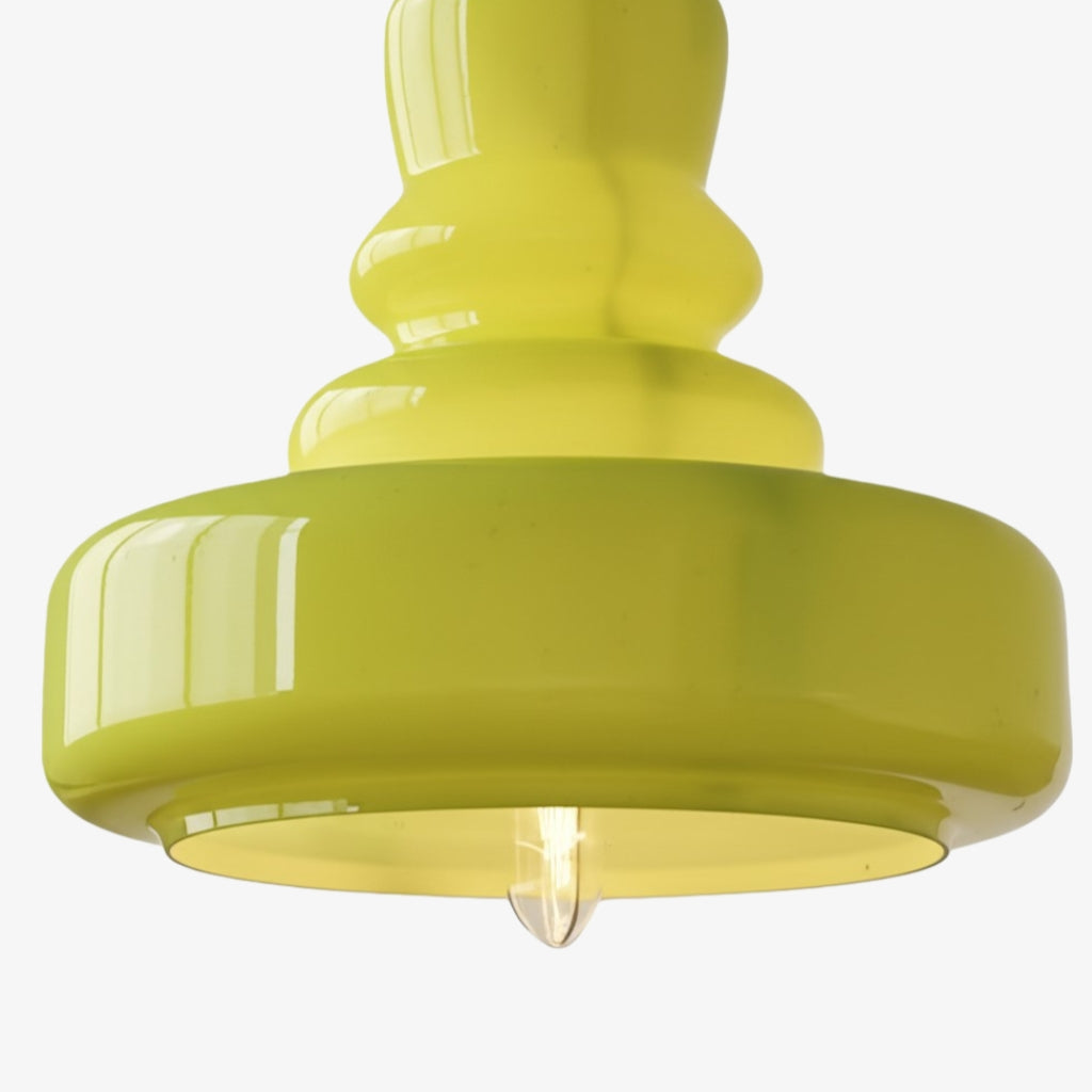 Verdoma Colorful Bauhaus Gourd Shaped Pendant Lamp - Artistic Design for Kitchen Island Lighting | Souliia