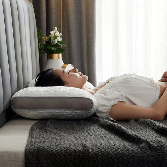 Hybrid Neck & Shoulder Pillow for Back and Side Sleepers
