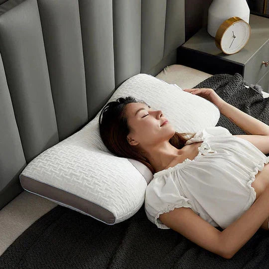 Hybrid Neck & Shoulder Pillow for Back and Side Sleepers