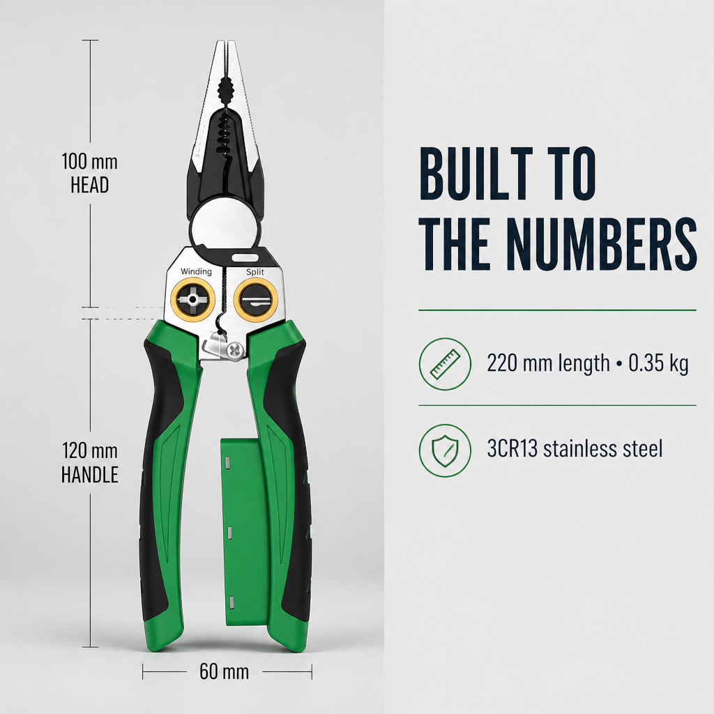 VoltEdge — Strip, Cut, Crimp & Spot Live Wires With One Tool - Souliia