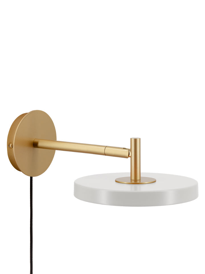 Scandinavian Monochrome Metal Wall-Lamp – Lighting for Bedroom Decor | Souliia