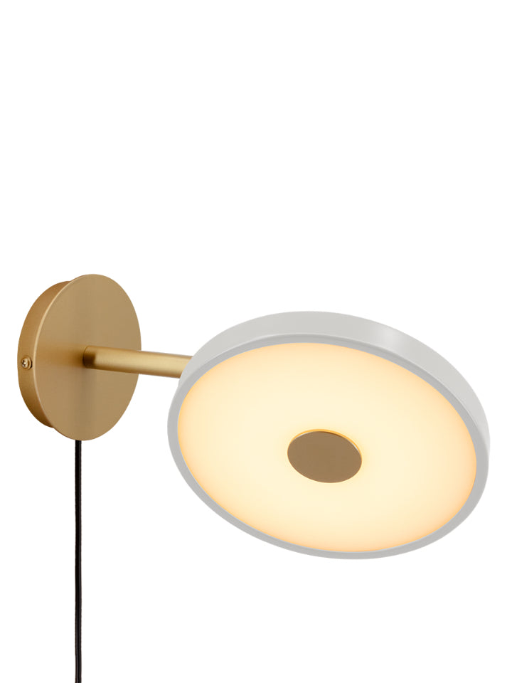 Scandinavian Monochrome Metal Wall-Lamp – Lighting for Bedroom Decor | Souliia