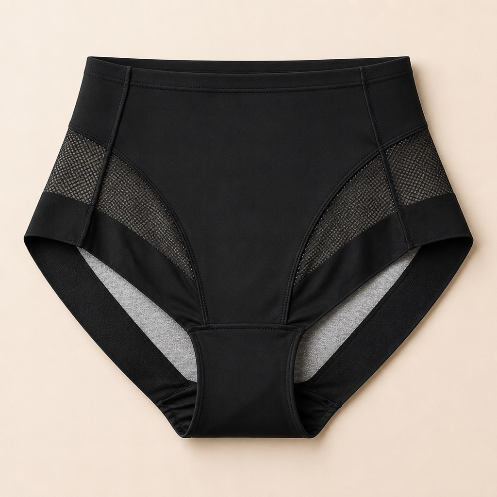 Serisculpt – High-Waisted Shaping Briefs with Leak-Proof Triple-Layer Protection - Souliia
