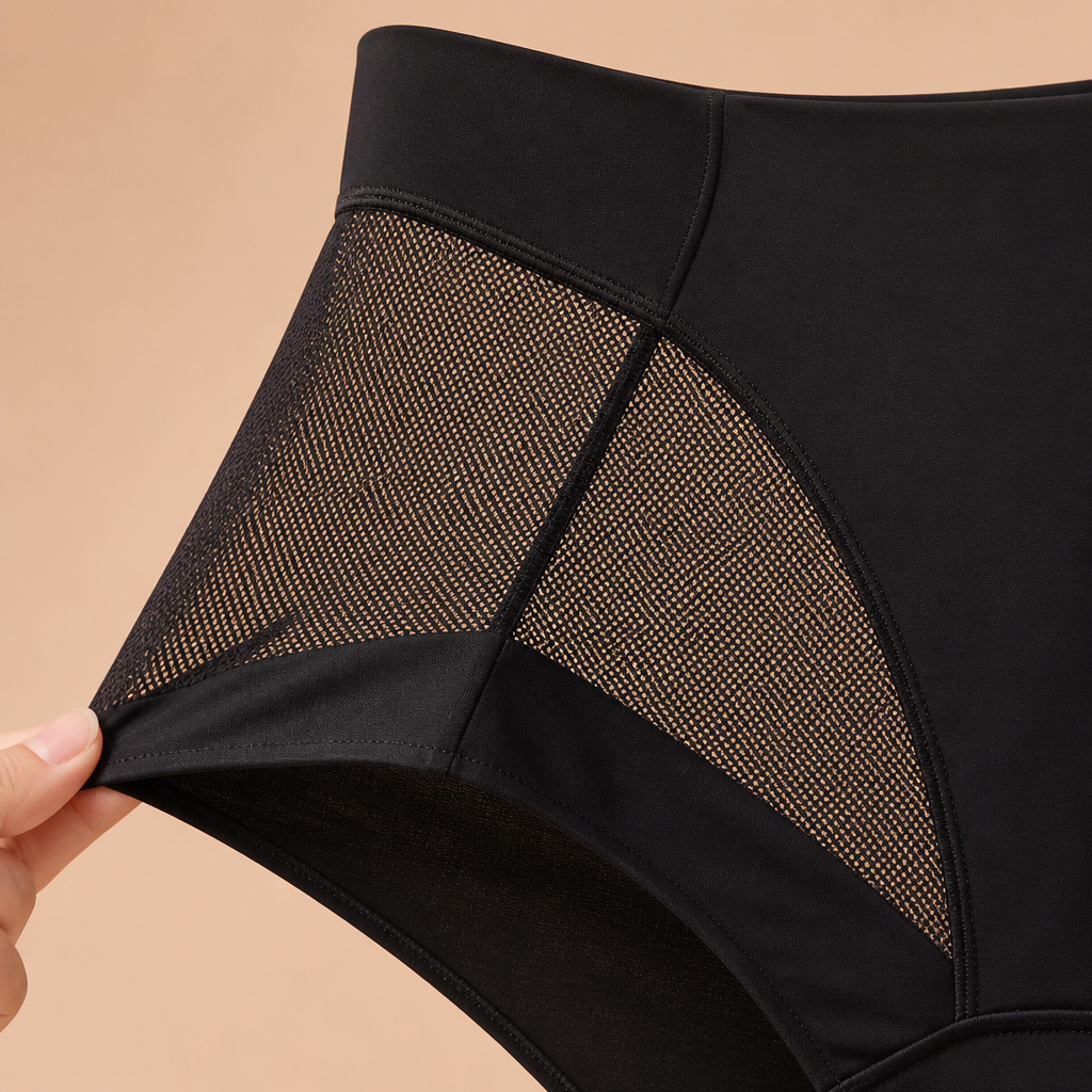 Serisculpt – High-Waisted Shaping Briefs with Leak-Proof Triple-Layer Protection - Souliia