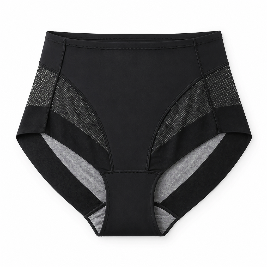 Serisculpt – High-Waisted Shaping Briefs with Leak-Proof Triple-Layer Protection - Souliia