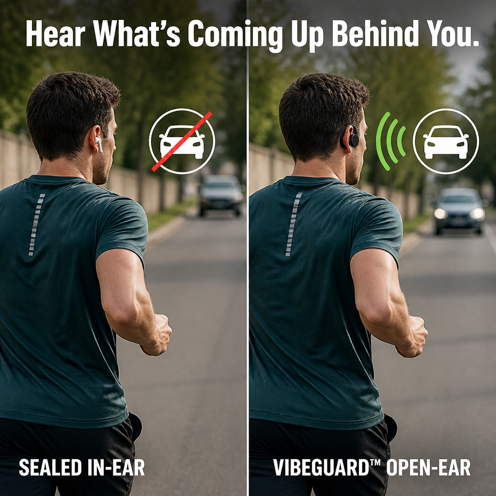 VibeGuard — Run with Music On and Your Ears Wide Open | Free Shipping - Souliia