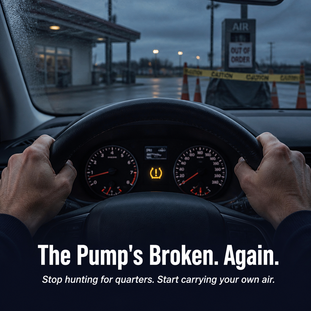 TurboPump — Top Up All Four Tires in Under 5 Minutes Anywhere - Souliia