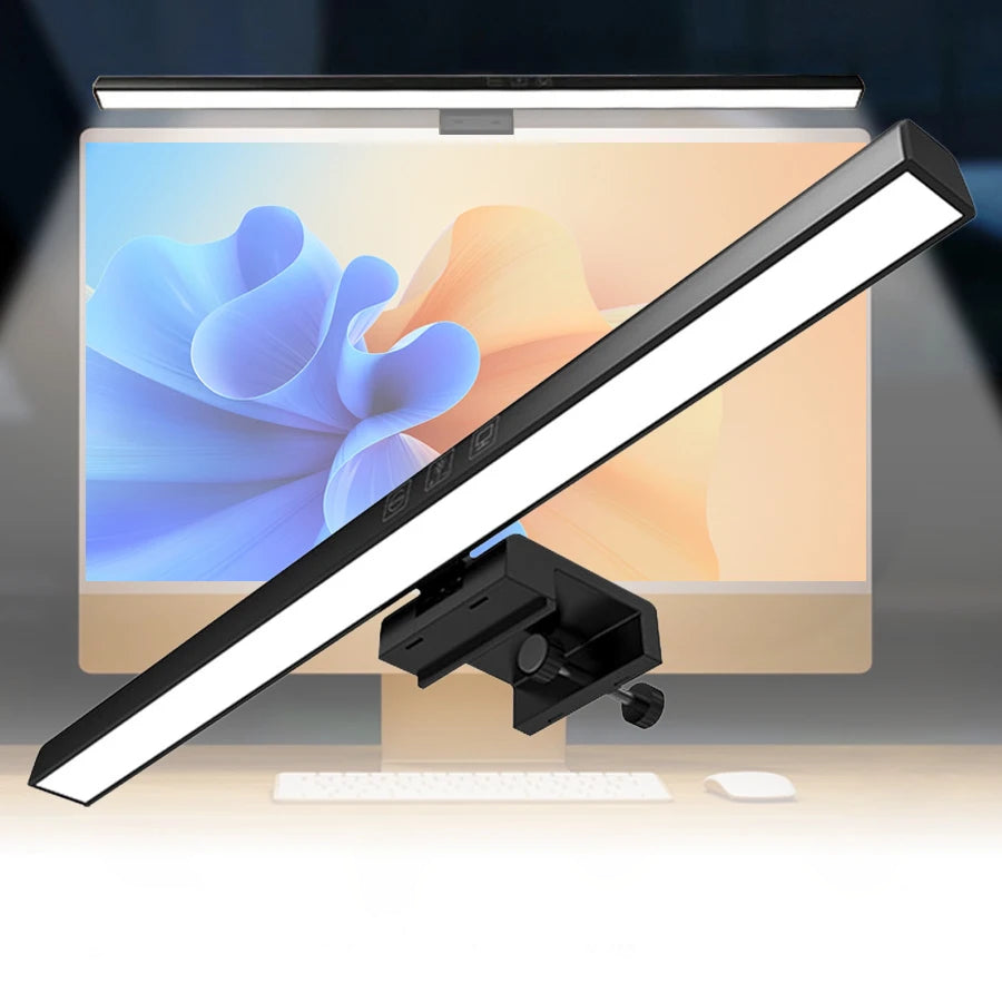 LED monitorfény-sáv — állítható, tükröződéscsökkentő asztali lámpa