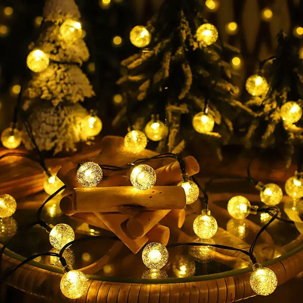 Waterproof LED Globe String Lights for Outdoor Camping - Multi-Power - Souliia