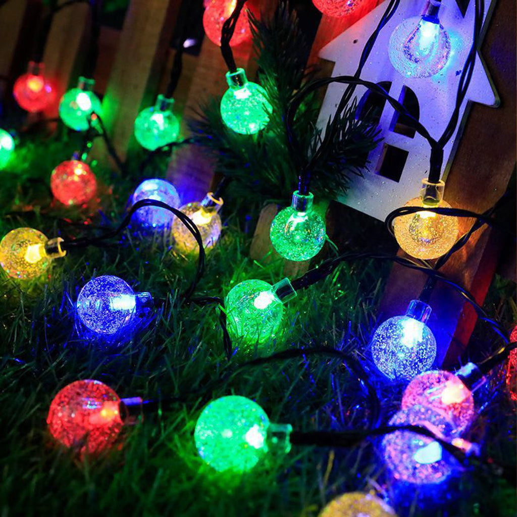Waterproof LED Globe String Lights for Outdoor Camping - Multi-Power - Souliia