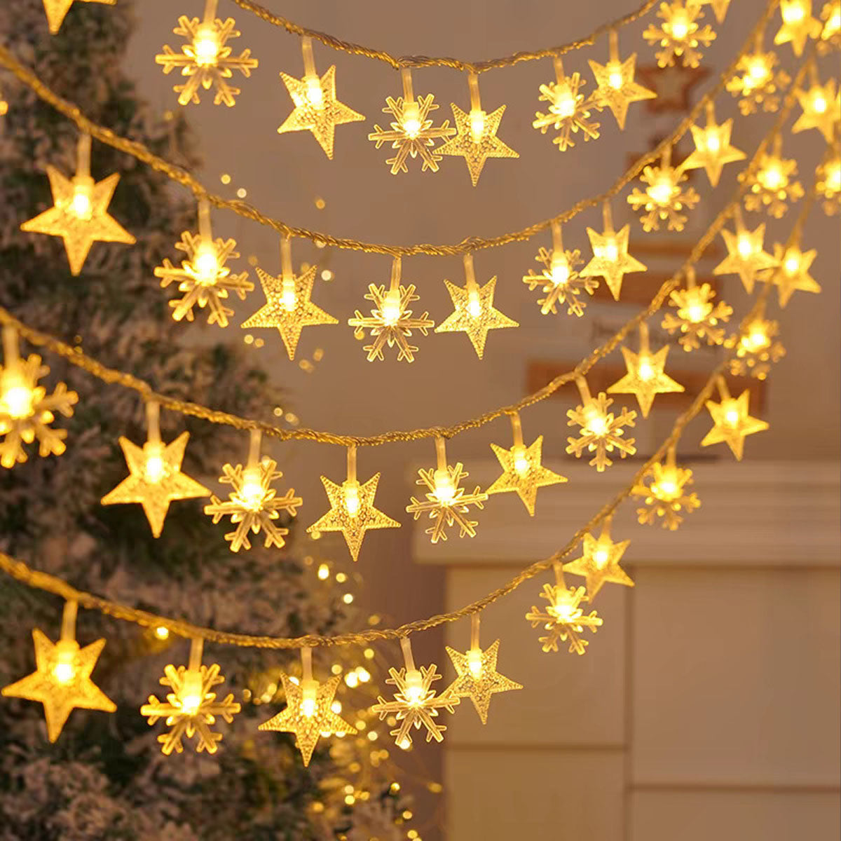 Waterproof LED Globe String Lights for Outdoor Camping - Multi-Power - Souliia