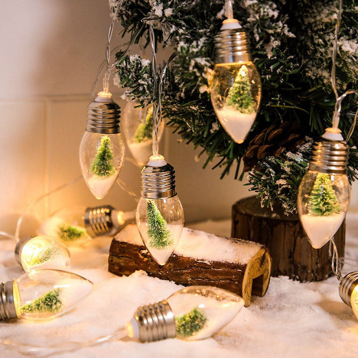 Waterproof LED Globe String Lights for Outdoor Camping - Multi-Power - Souliia