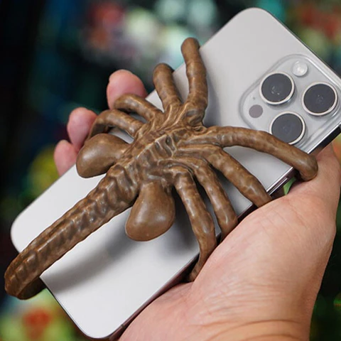 Facehugger-Handyhalter — Verstellbarer Schwanz, universell passend