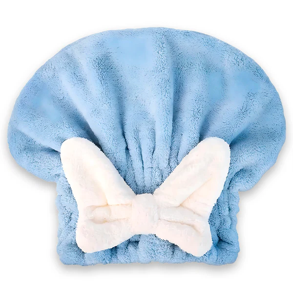Superabsorbierender Haarturban — Schonendes Trocknen ohne Hitze