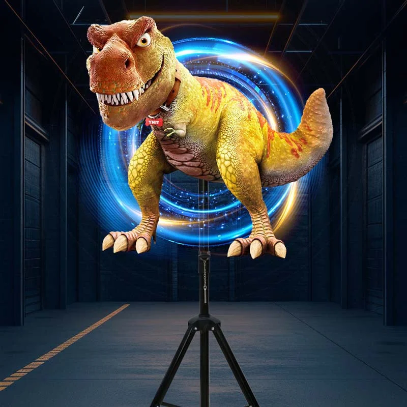 3D-hologramprojektor med LED-fläkt — Livfull svävande visning