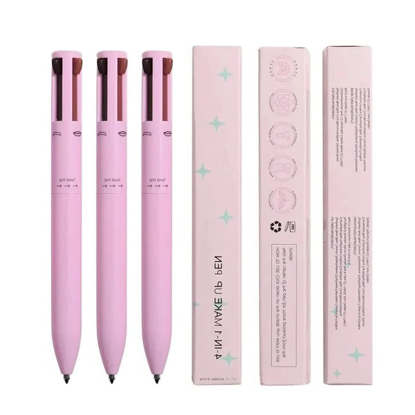 4-in-1-Make-up-Stift — Tragbarer multifunktionaler Beauty-Stift